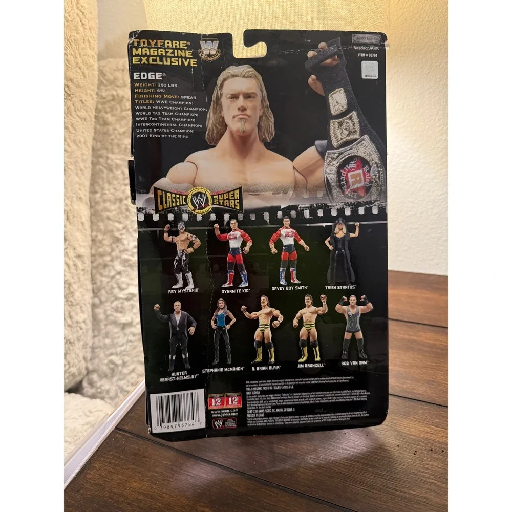 WWE Classic Superstars Edge ToyFare Exclusive Action Figure Jakks Pacific 1/3000